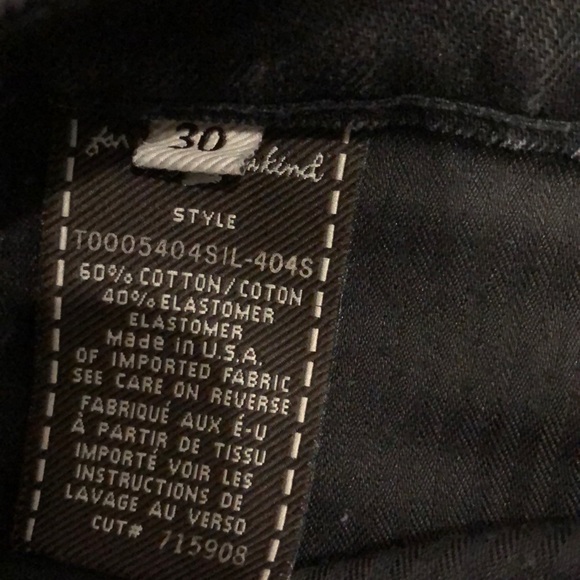 Black 7 for all mankind jeans size 30 - Picture 10 of 11